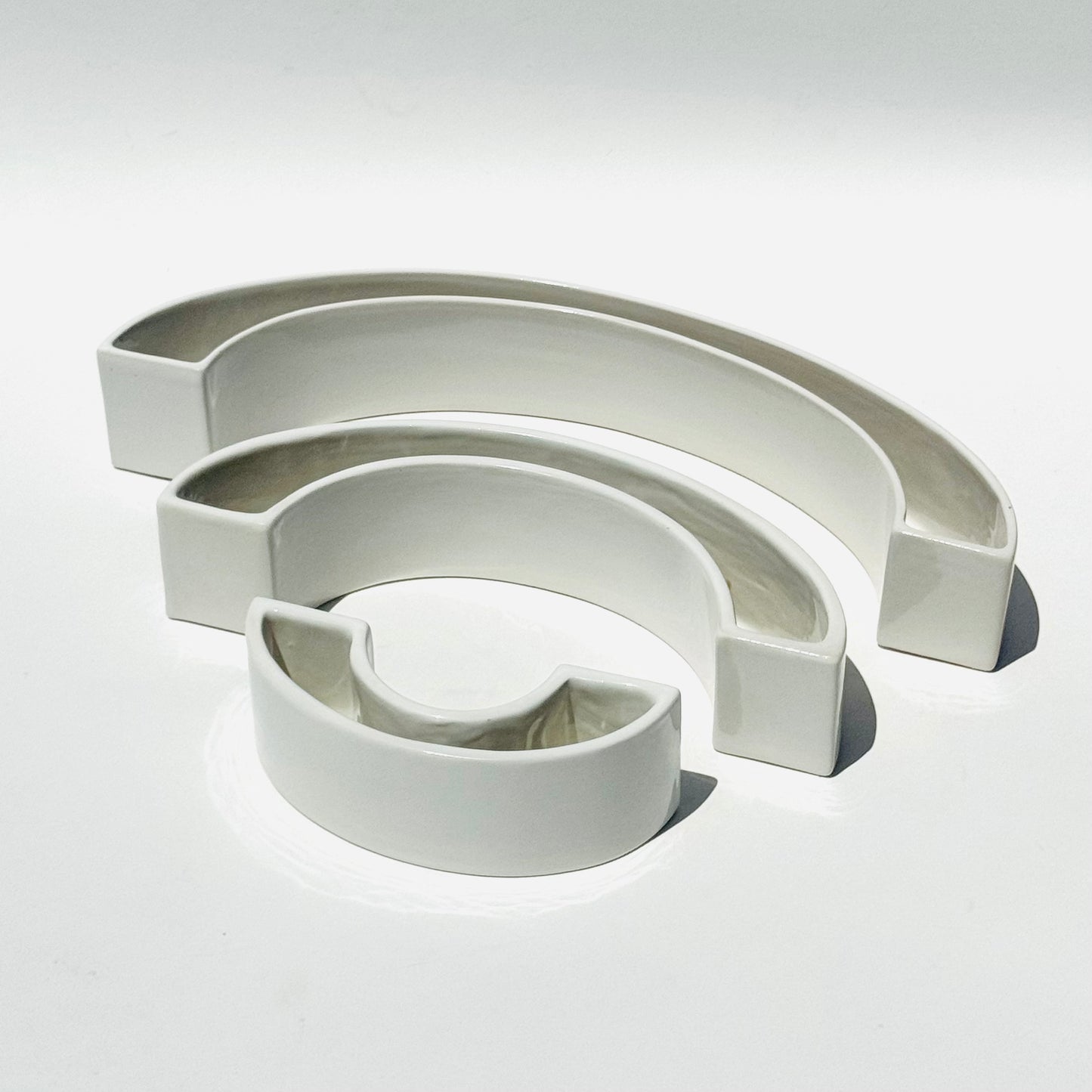 Vintage Angelo Mangiarotti 'Tremiti-Tondo' Vessels 1964