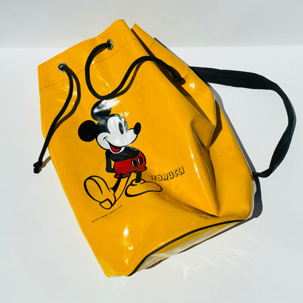 Vintage Fiorucci Mickey Mouse Duffle Bag 1980s