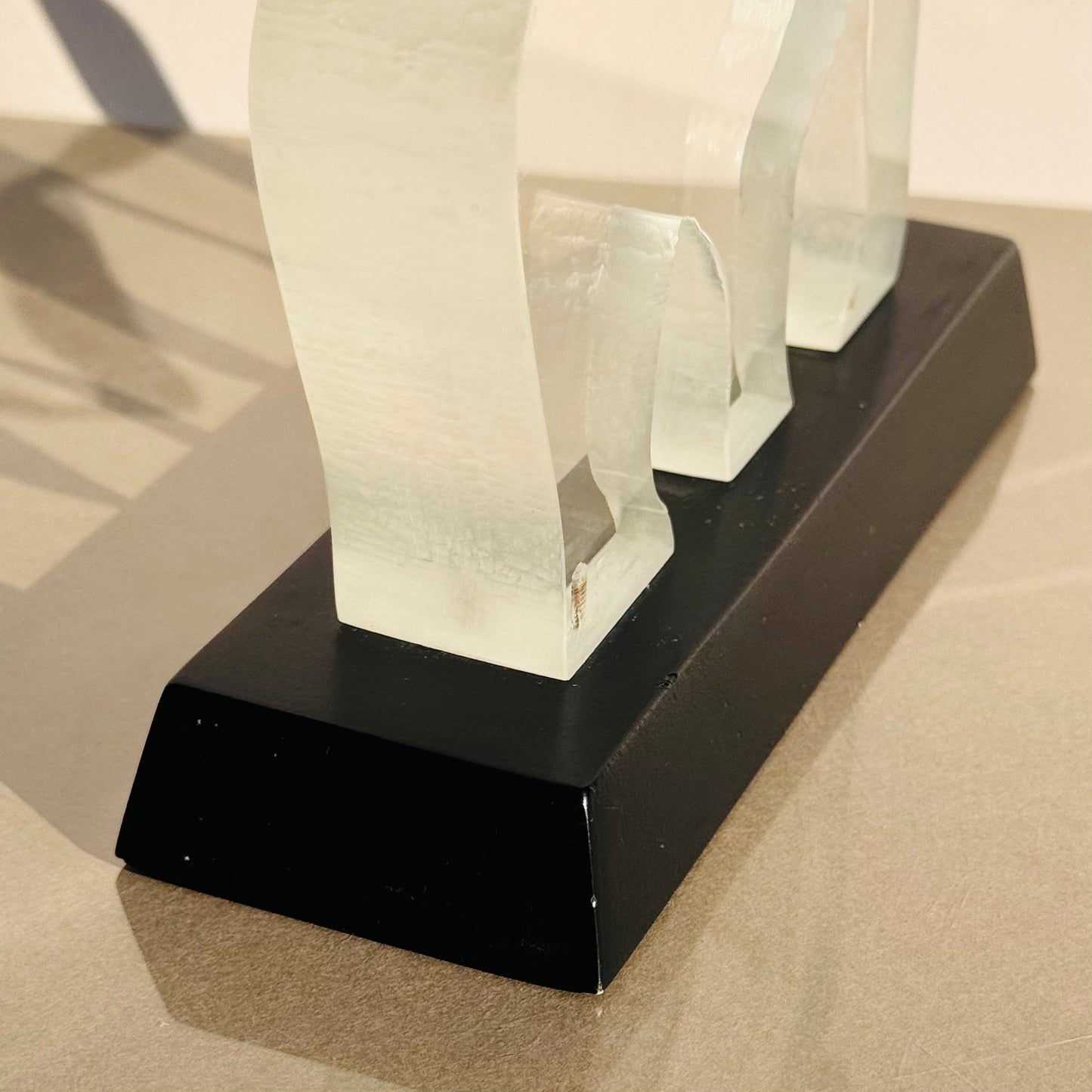 Vintage Lucite Gorilla Sculpture 1970s