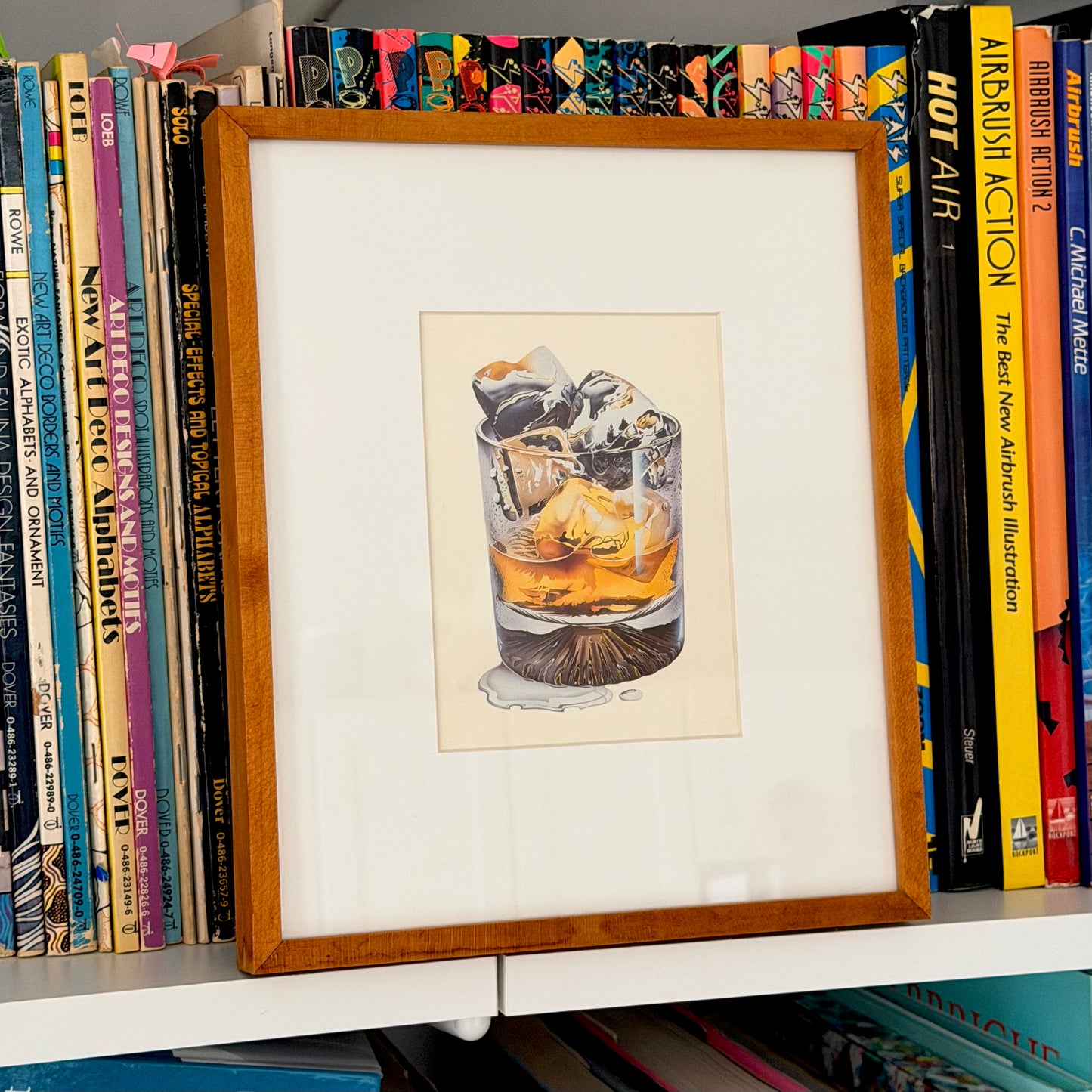 Vintage Peter Kelly 'On The Rocks' Litho 1979