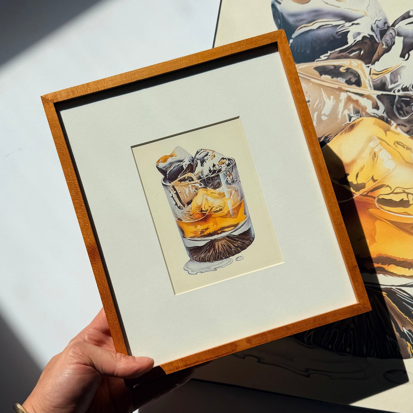 Vintage Peter Kelly 'On The Rocks' Litho 1979