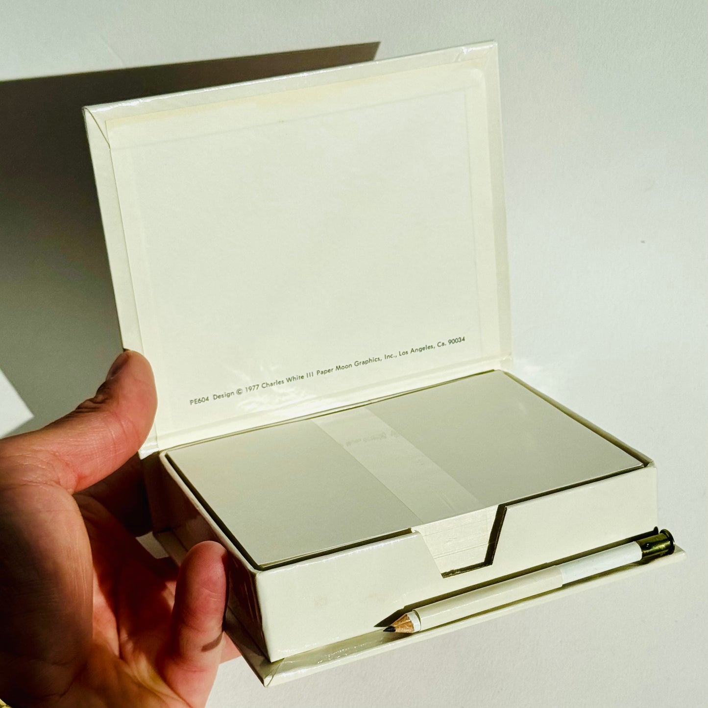 Deadstock Charles White III 'Lips' Notebox 1977