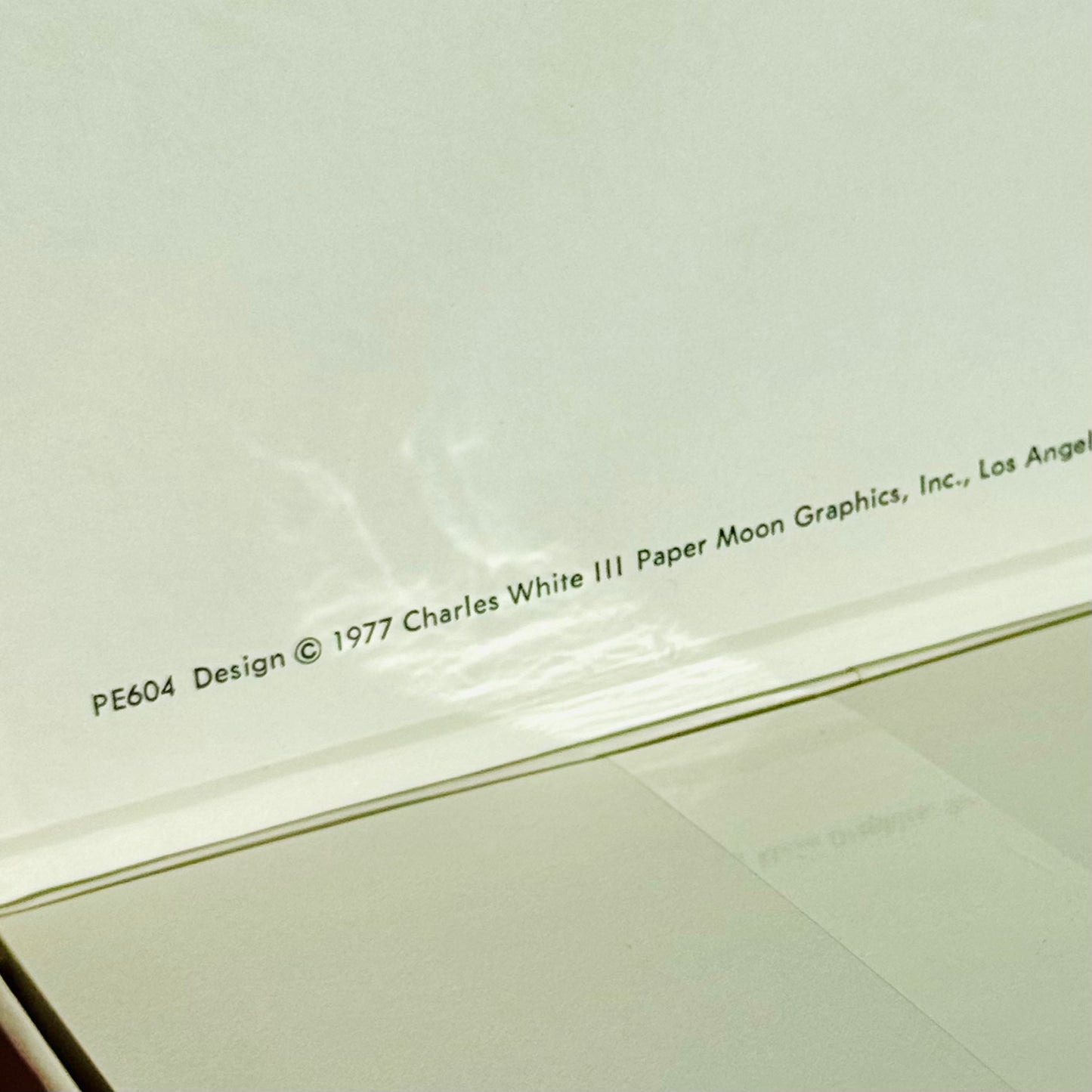 Deadstock Charles White III 'Lips' Notebox 1977