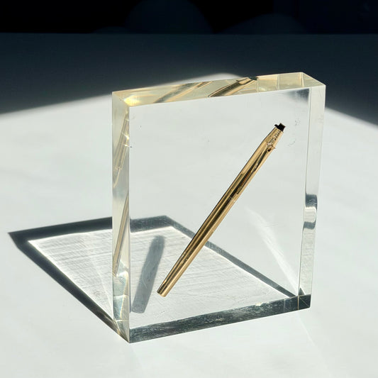 Vintage Lucite Pen #2  1970/80s