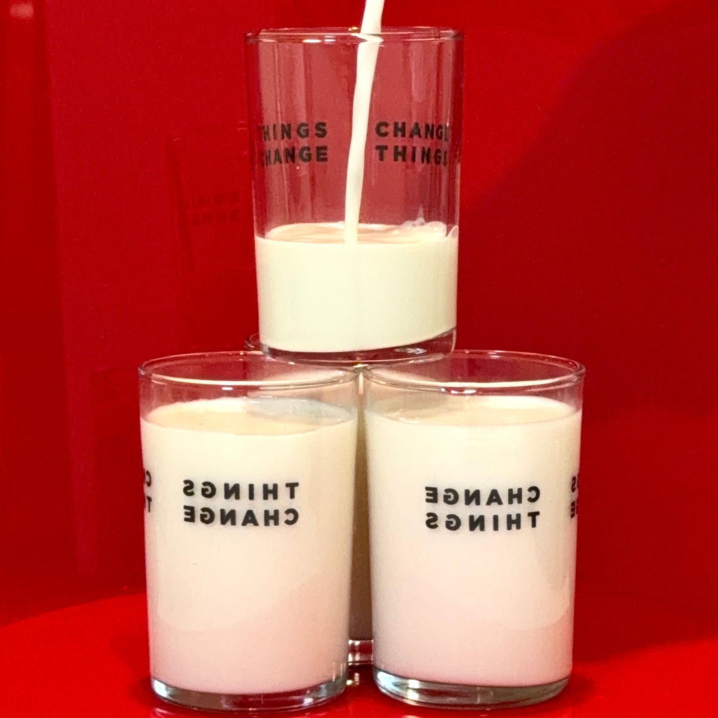 Roy McMakin 'Broken Juice' Glass Set 2008