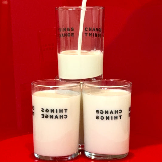 Roy McMakin 'Broken Juice' Glass Set 2008