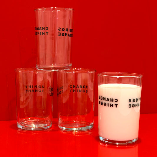 Roy McMakin 'Broken Juice' Glass Set 2008