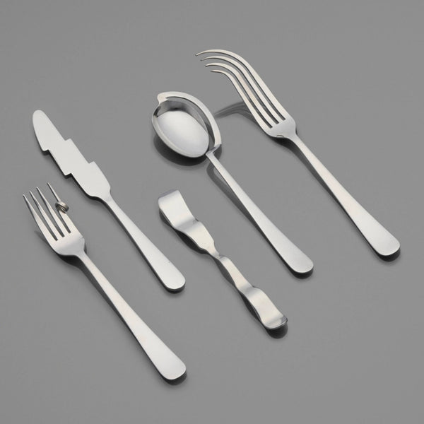 Scarce Shigeo Fukuda 'HI-SENSE' Flatware 1990 Set of 10