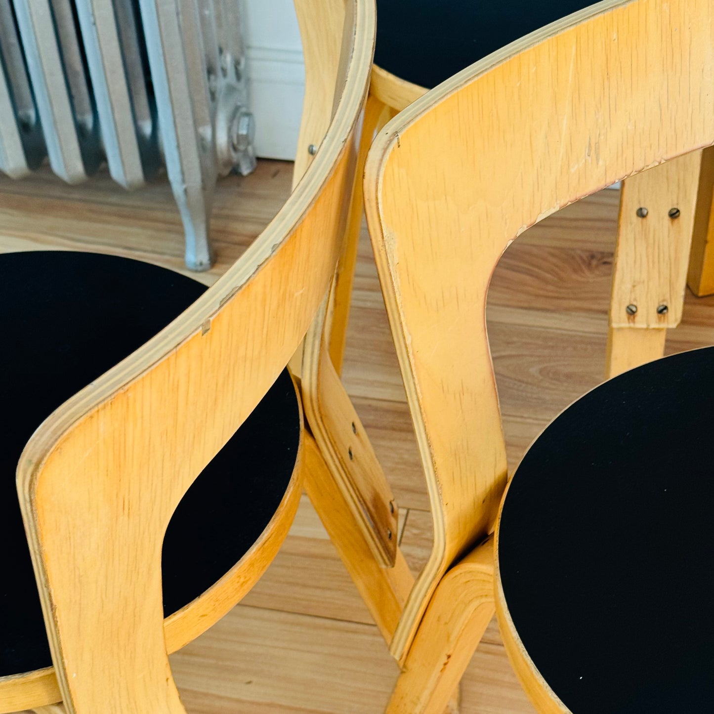 Vintage Aalto N65 Childrens Chairs Pair 1950/60s