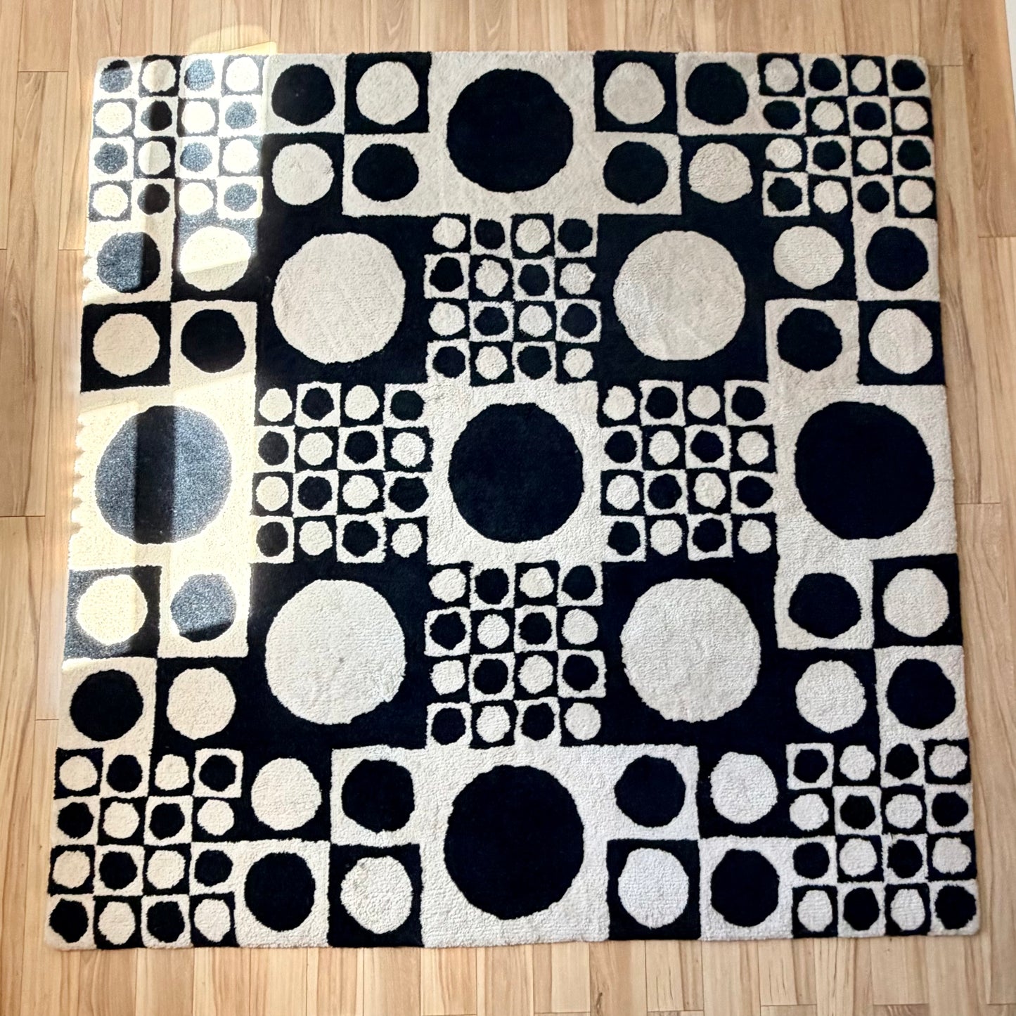 Vintage Verner Panton 'Geometri' Rug / Vitra 2001