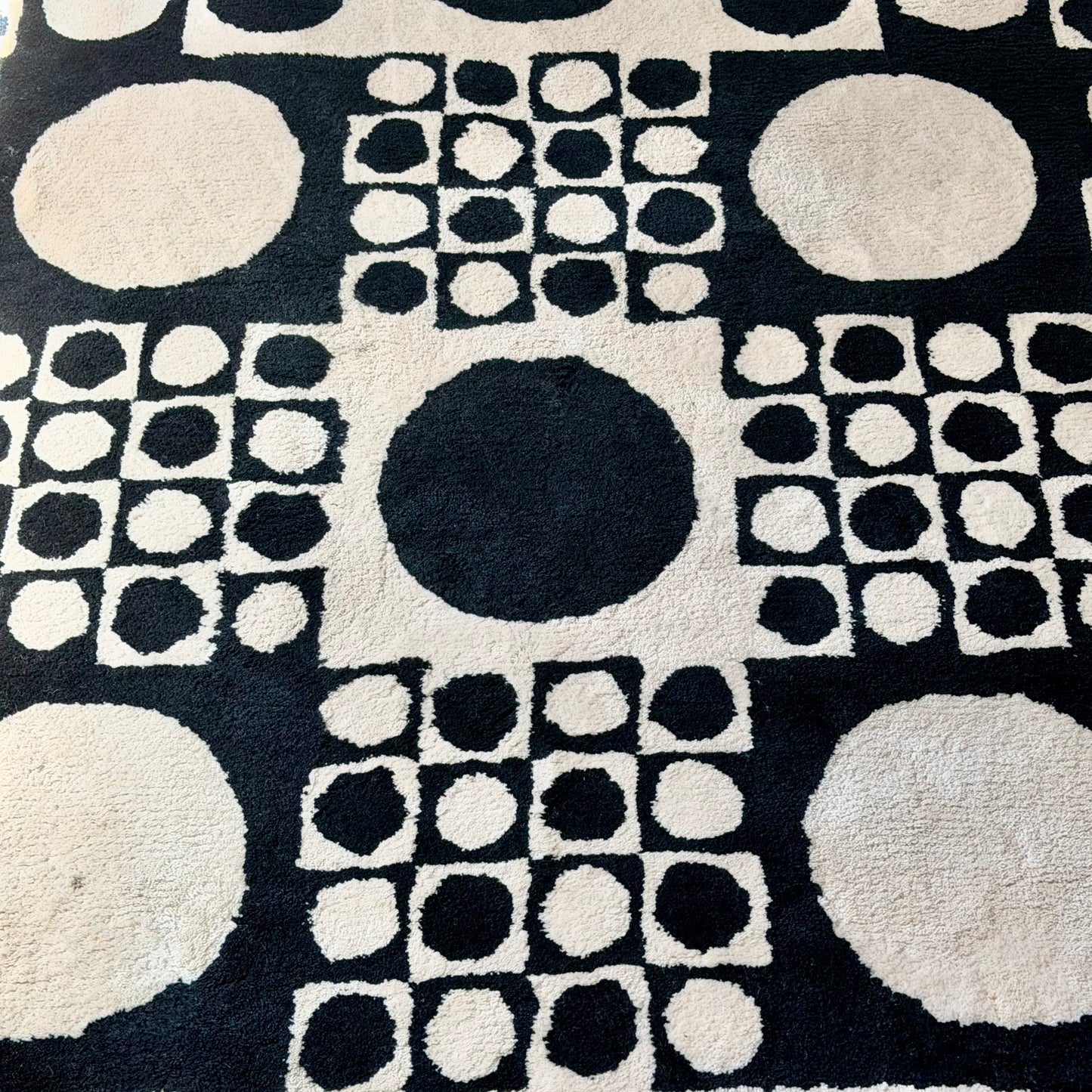 Vintage Verner Panton 'Geometri' Rug / Vitra 2001