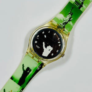 Vintage Swatch Solar 'World Tour' USA 1997