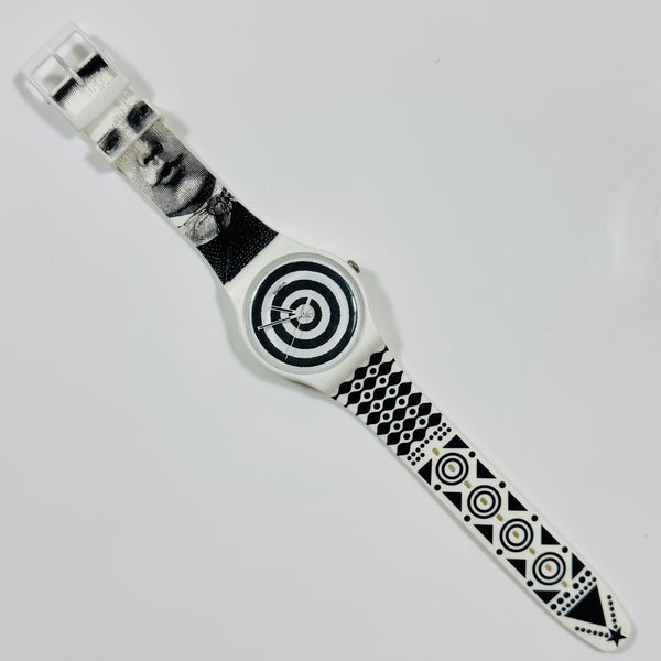 Lorenzo Petrantoni 'Hypnotic Eye' Swatch Watch 2012