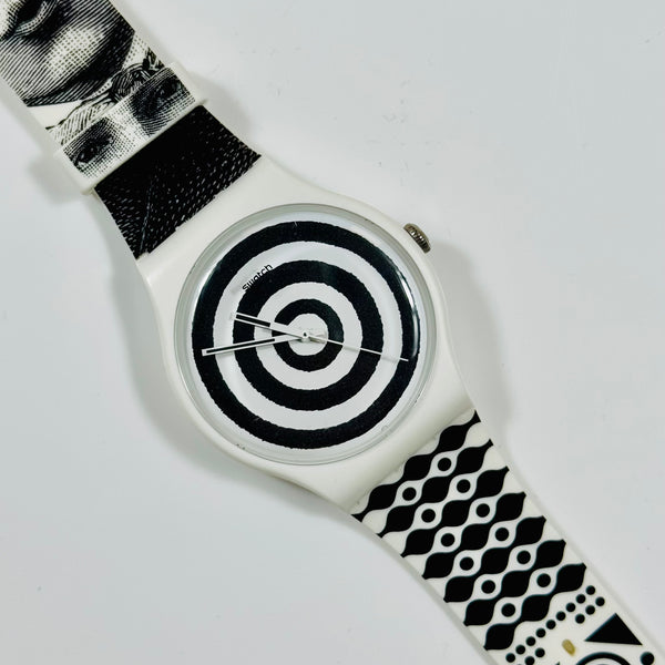 Lorenzo Petrantoni 'Hypnotic Eye' Swatch Watch 2012