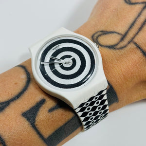 Lorenzo Petrantoni 'Hypnotic Eye' Swatch Watch 2012