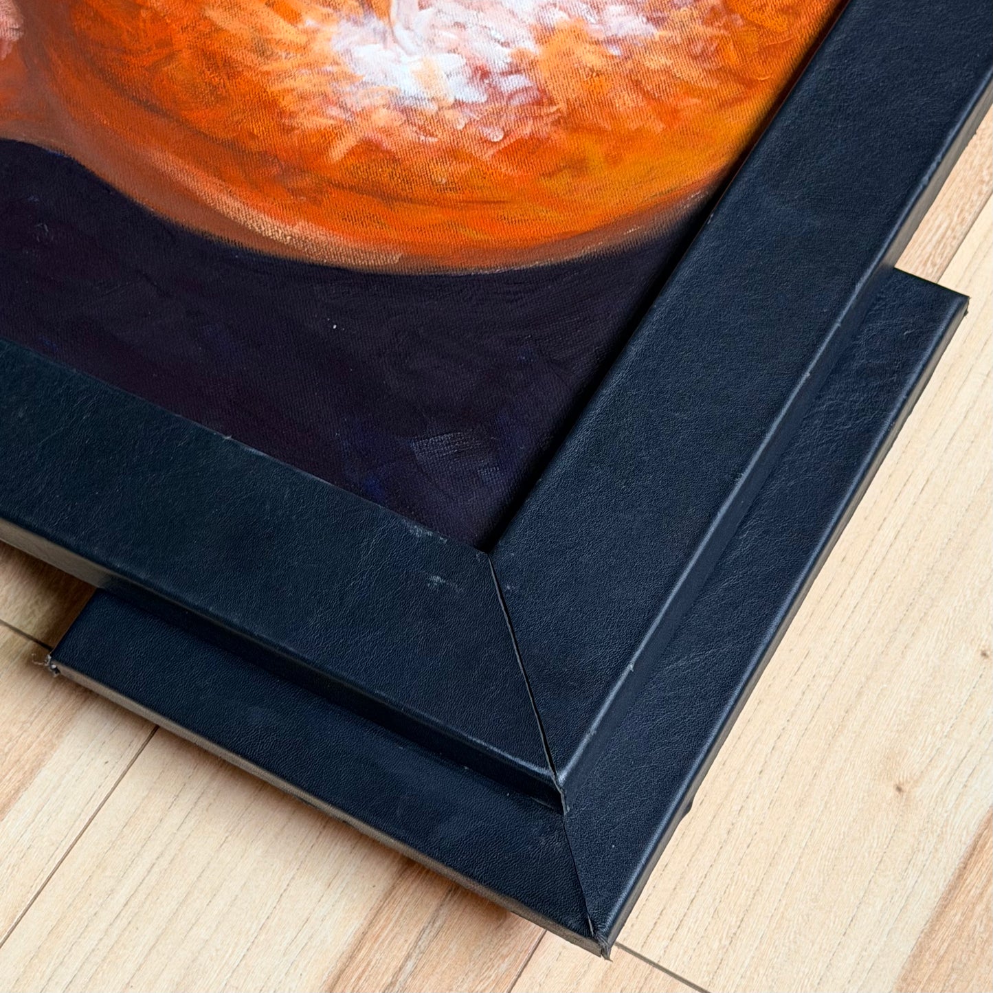 Vintage Massive Thomas Foral 'Janus' Painting 1994