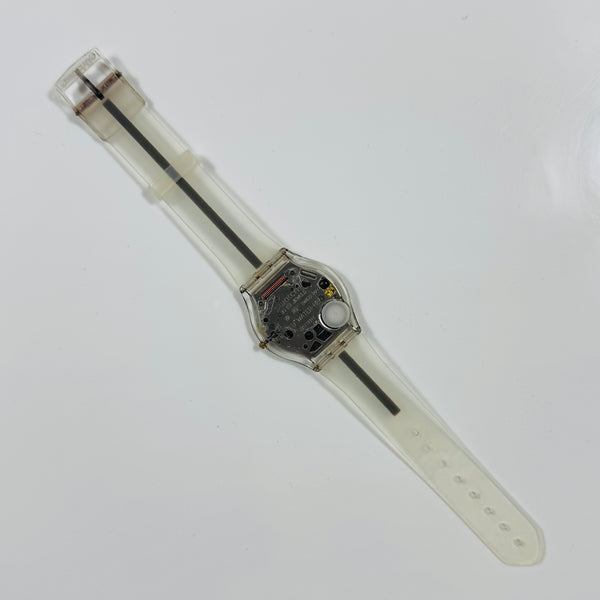 Vintage Swatch 'Skin' Transparent  Watch 2003