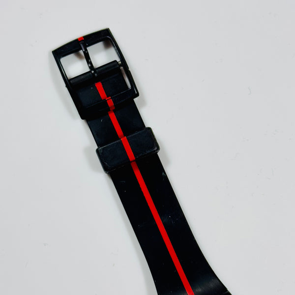 Vintage Swatch Artist Special 'Rosso Su' By Felice Varini 1991