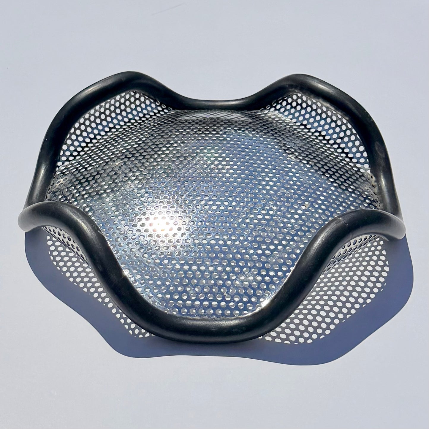 Vintage Silvio Coppola 'Program 7 Lobo' Basket 1977