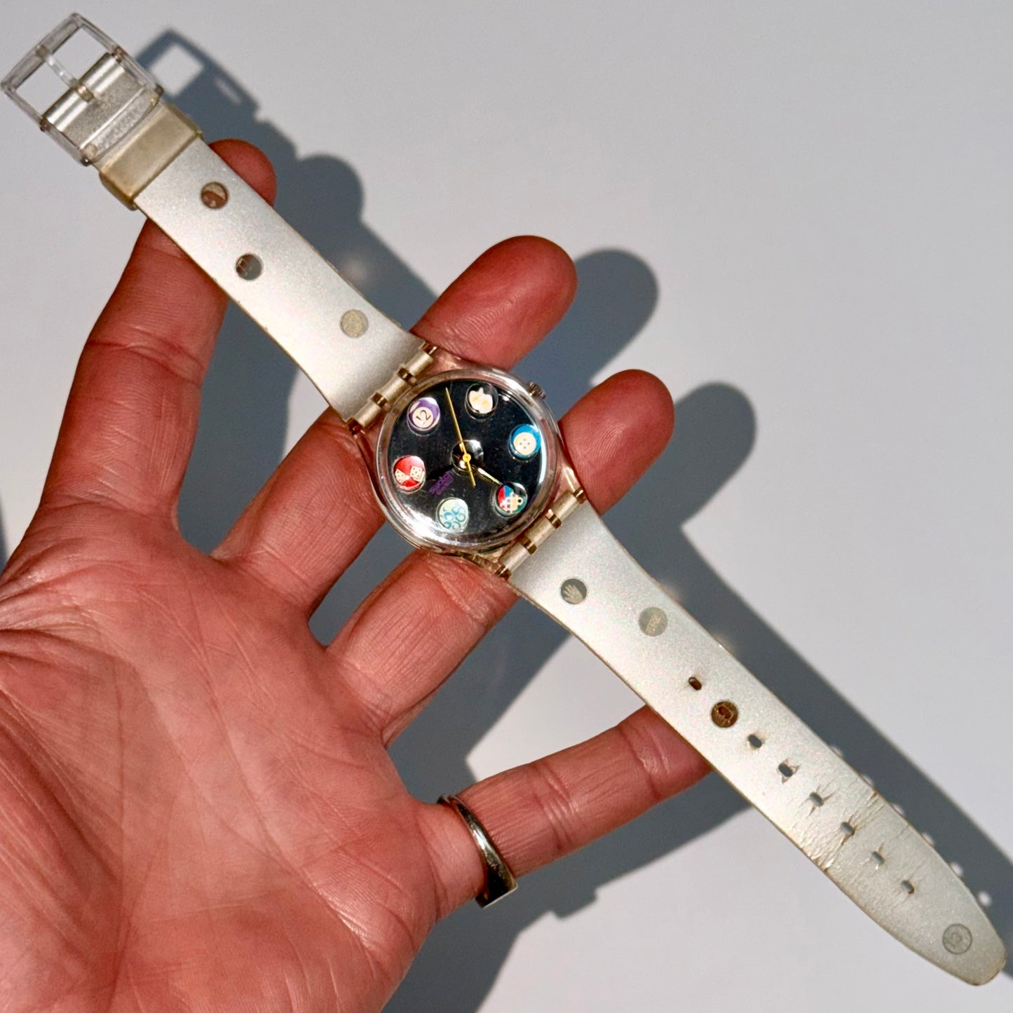 Vintage Constantin Boym 'Lens Heaven' Swatch Watch 1996