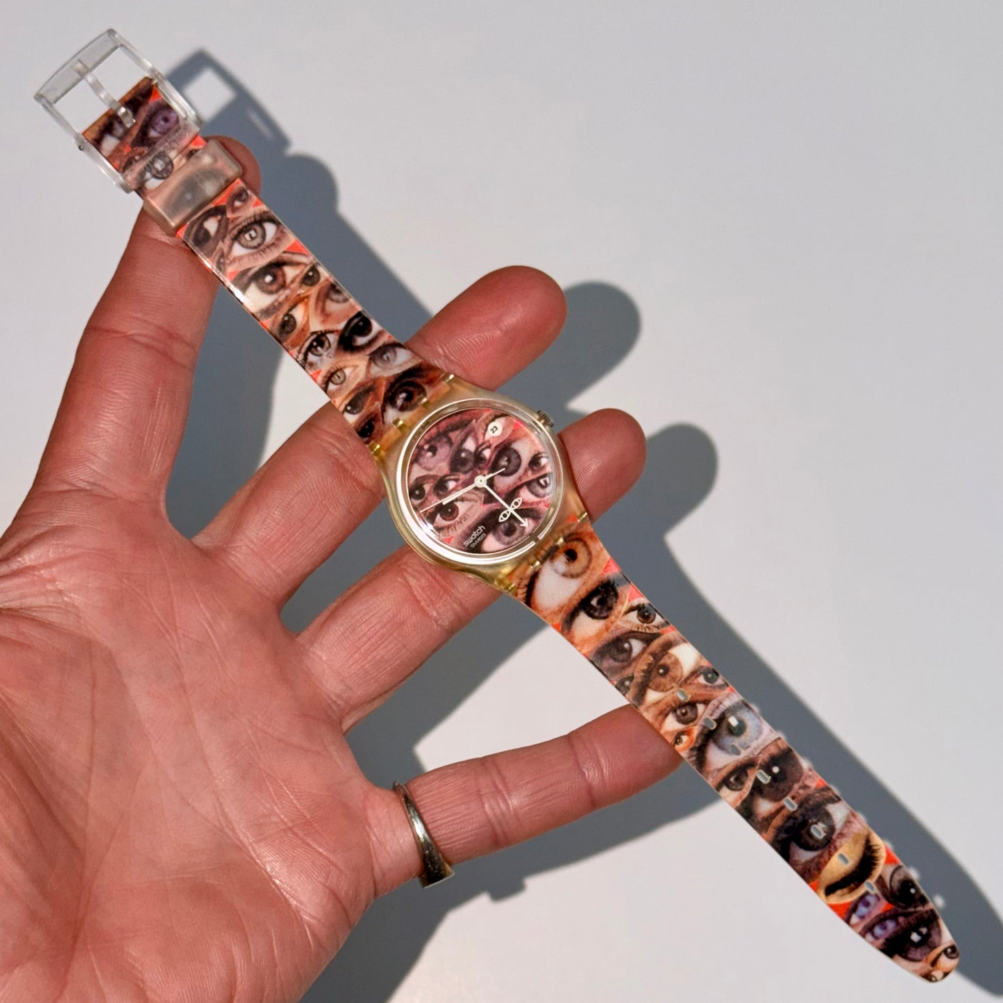 Vintage 'Eye Eye Aie' Swatch Watch 1998