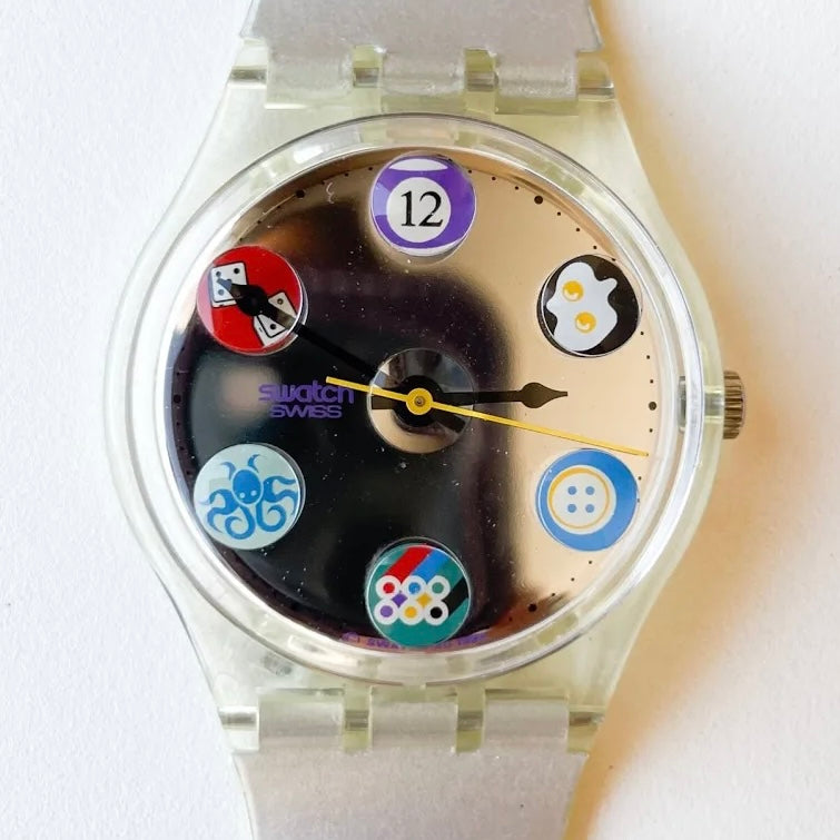 Vintage Constantin Boym 'Lens Heaven' Swatch Watch 1996