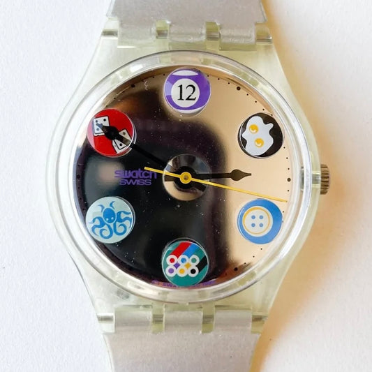 Vintage Constantin Boym 'Lens Heaven' Swatch Watch 1996