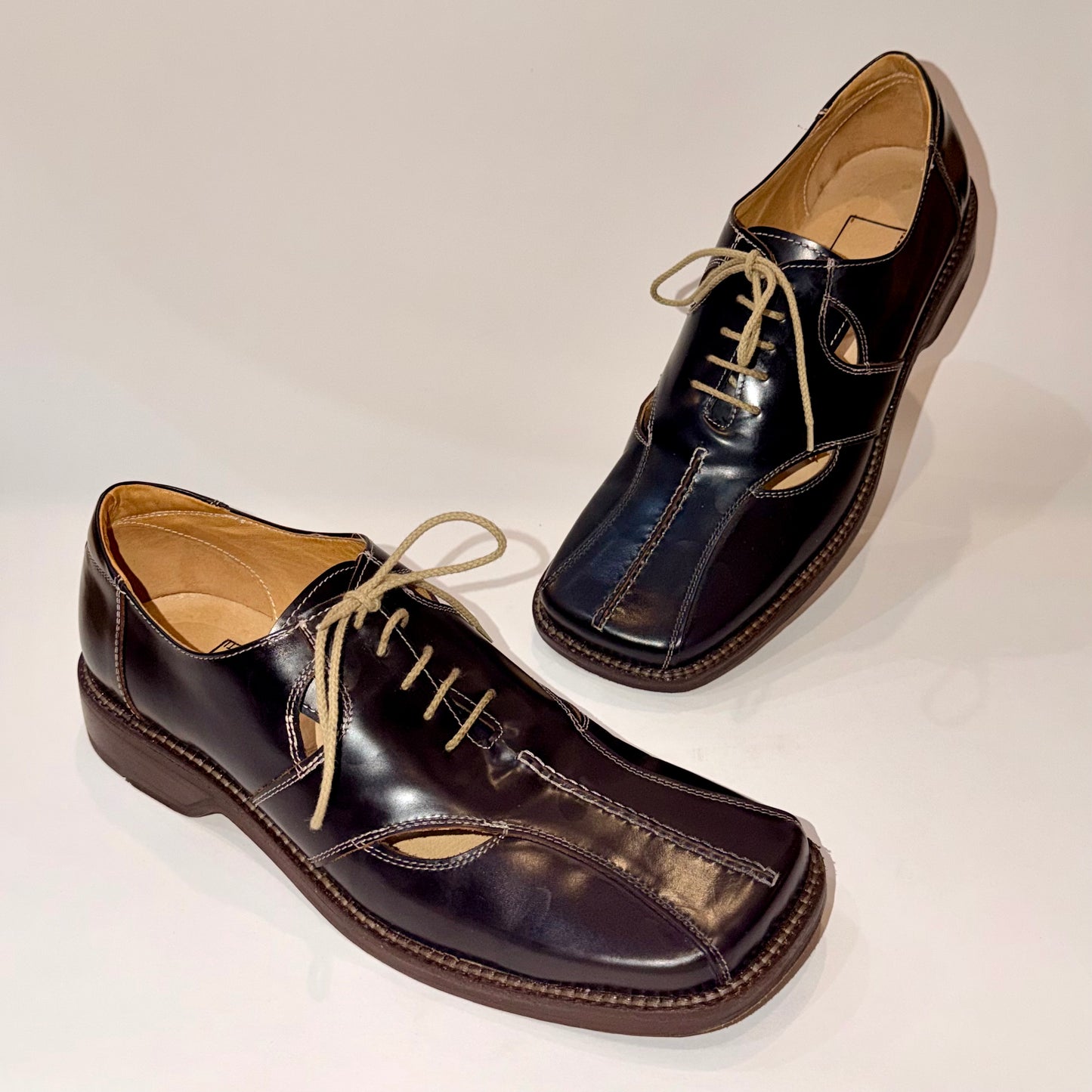 Vintage G.F. Cappelletti Cut Out Shoes SZ 44 2000ish