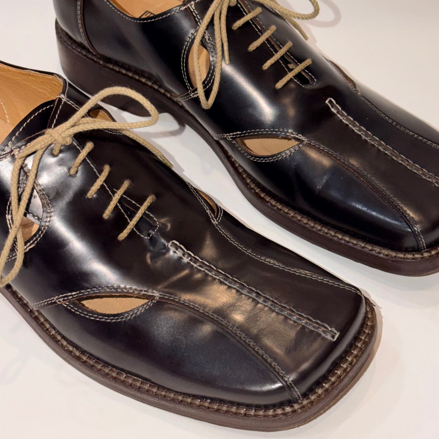 Vintage G.F. Cappelletti Cut Out Shoes SZ 44 2000ish