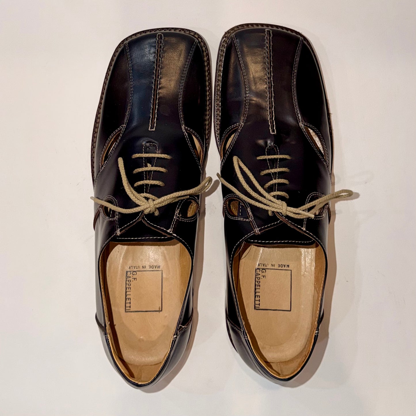 Vintage G.F. Cappelletti Cut Out Shoes SZ 44 2000ish
