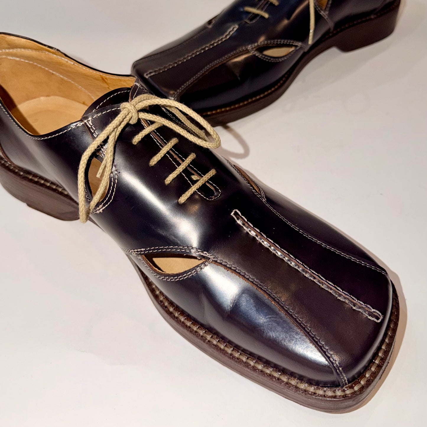 Vintage G.F. Cappelletti Cut Out Shoes SZ 44 2000ish