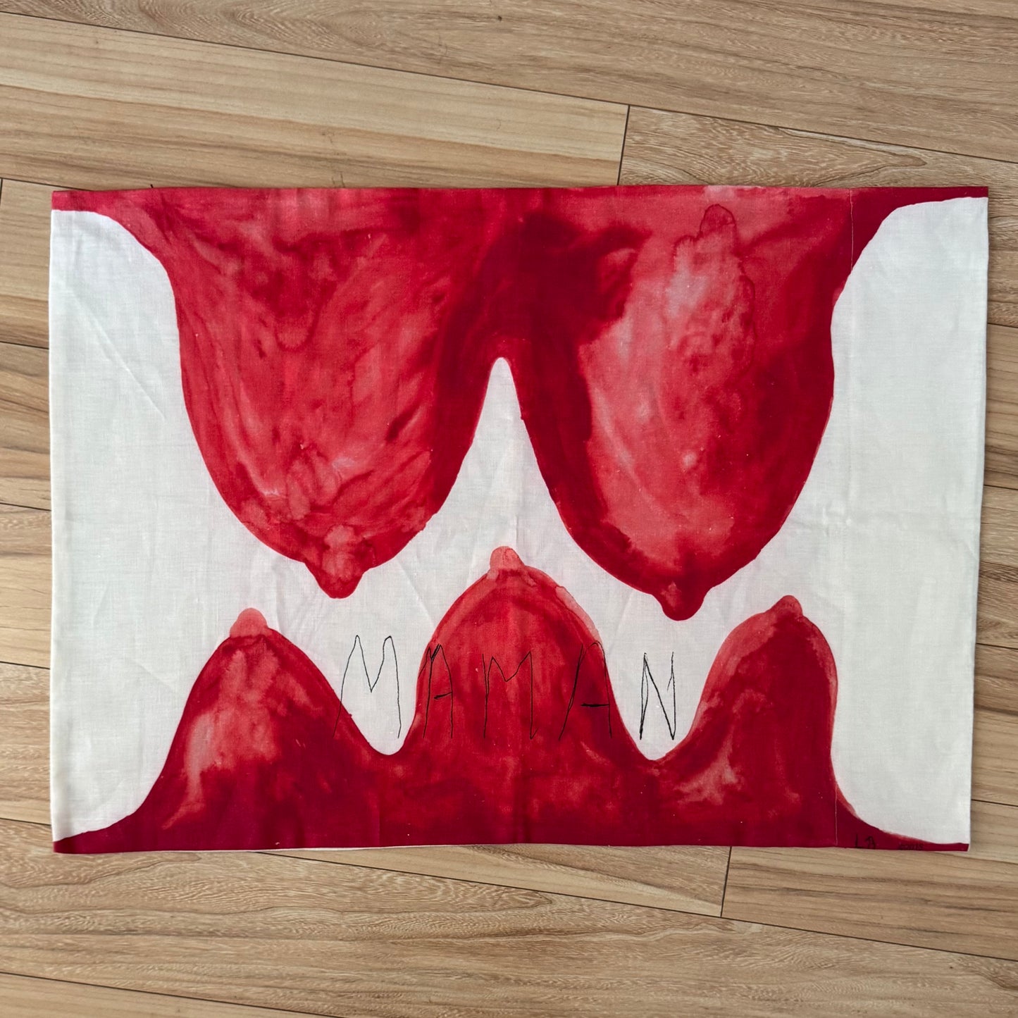 Louise Bourgeois Small Edition 'Maman' Pillowcase 2015