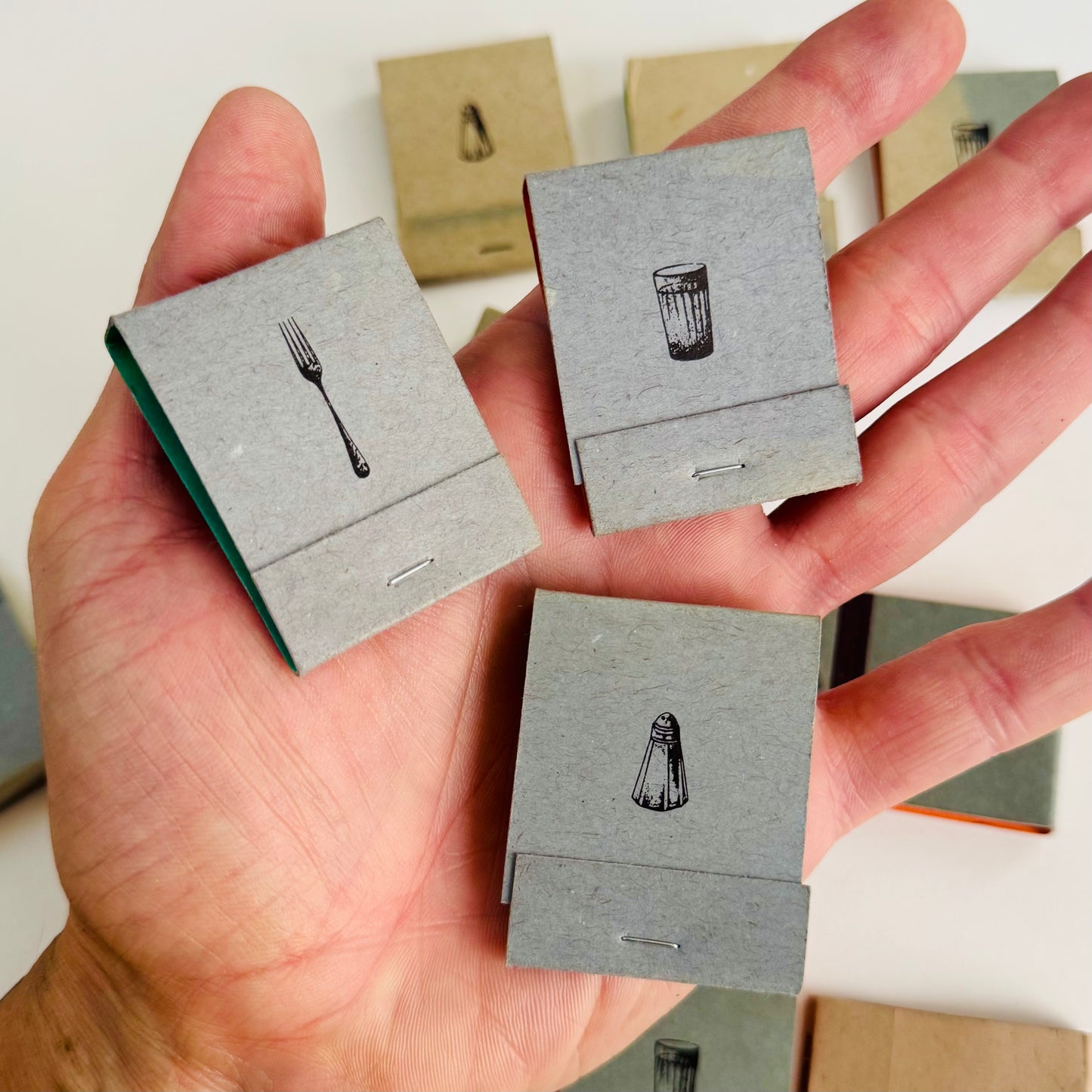 Vintage Florent / Tibor Kalman / M&Co Matchbooks Circa 1980s