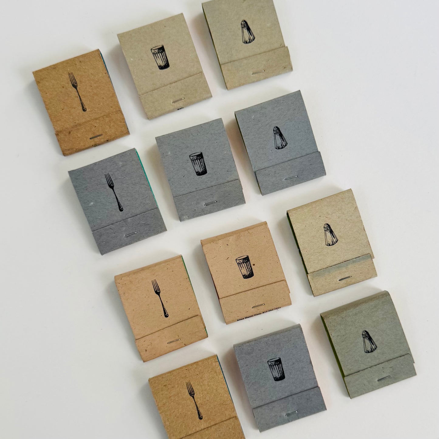 Vintage Florent / Tibor Kalman / M&Co Matchbooks Circa 1980s