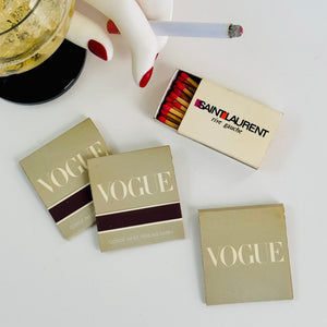 Vintage NYC Iconic Fashion Matchbooks Circa 1980s