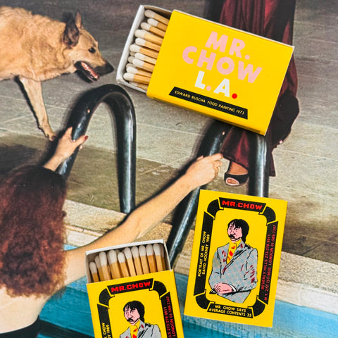 Vintage Mr. Chow L.A. Matchbooks Circa 1970s