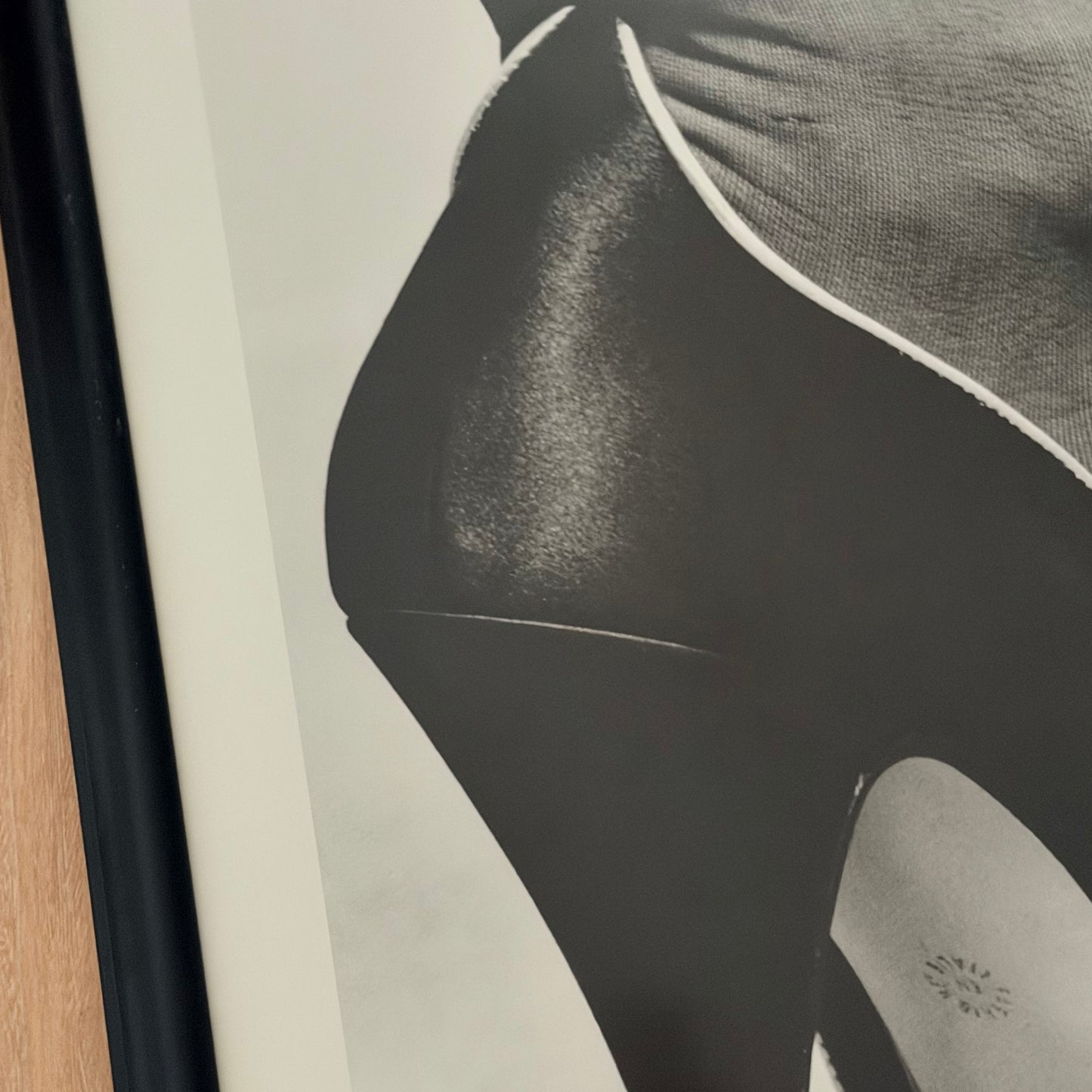 Vintage Helmut Newton 'Shoe' Monte Carlo litho 1983 / 2000s
