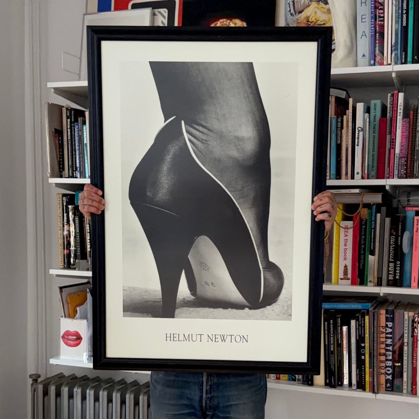 Vintage Helmut Newton 'Shoe' Monte Carlo litho 1983 / 2000s