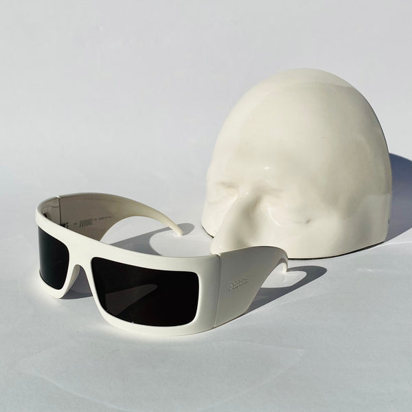 Vintage Y2K Gianfranco Ferre Mega Shield / Wrap Sunglasses