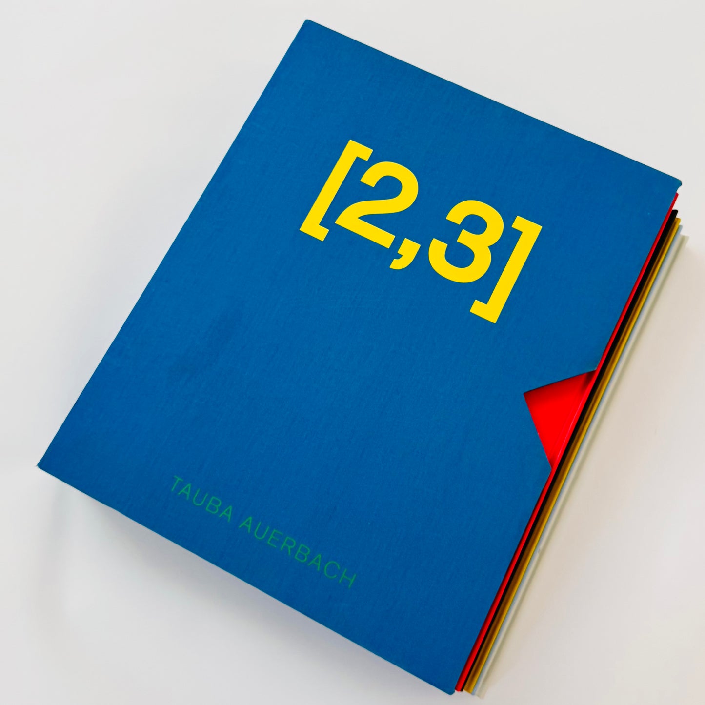 Limited Ed. Tauba Auerbach [2,3] Pop Up Folio 2011