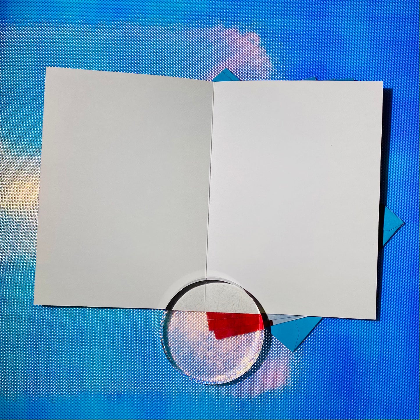 Deadstock Michael Chadwick 'Dumbell Boy' Blank Cards s/4