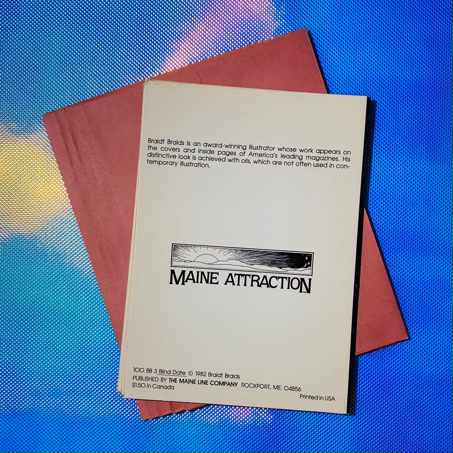 Deadstock Braldt Bralds 'Blind Date' Blank Cards s/4