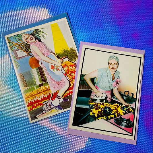 Deadstock Kyle Studio 'A Woman's Work Is Never Done' Blank Cards s/2