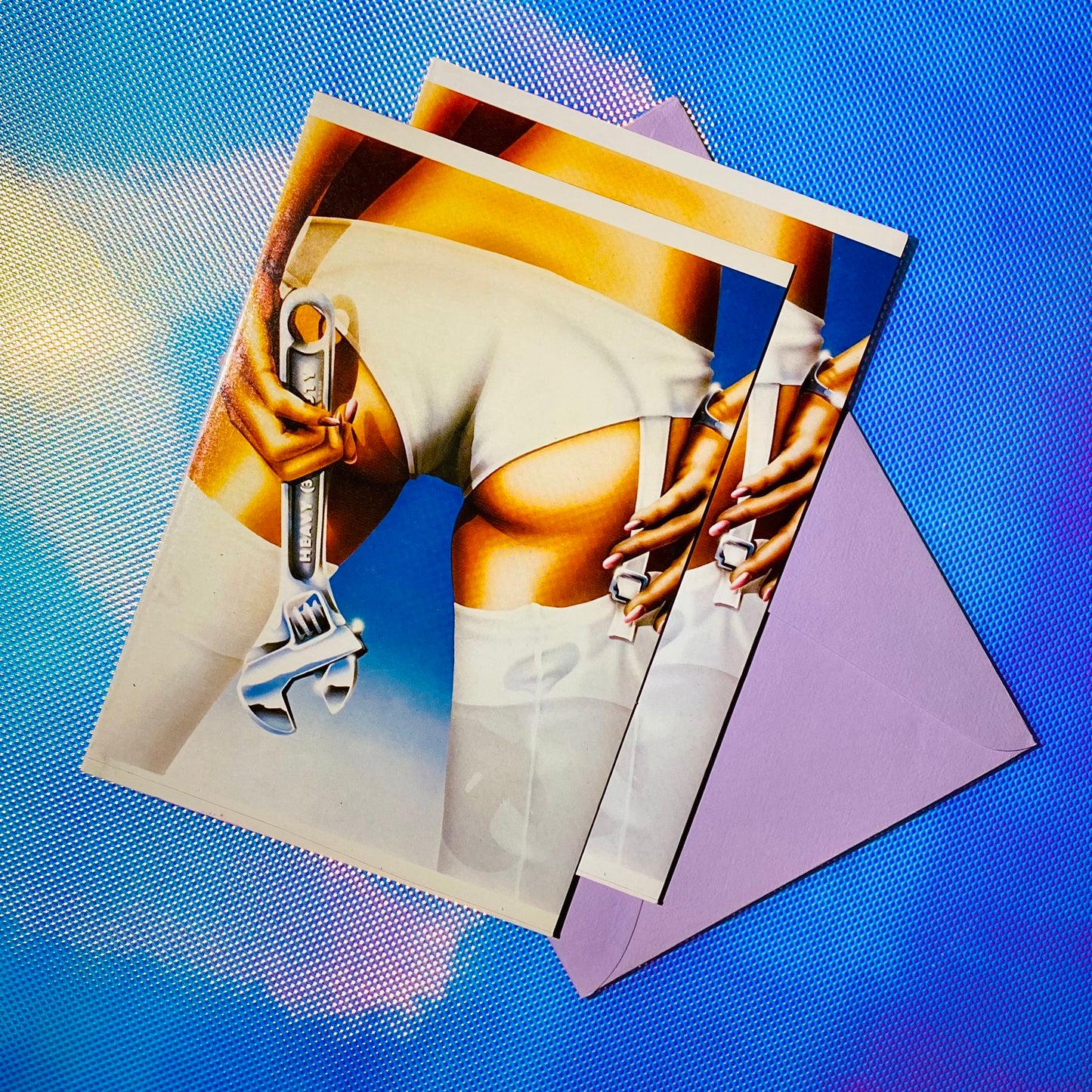 Deadstock A. Daniels 'Wrench' Blank Card s/2