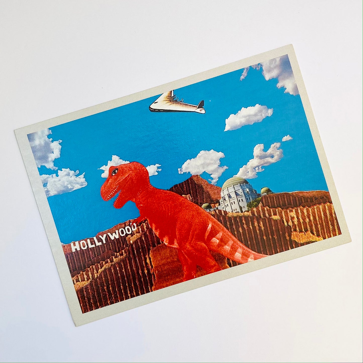 Deadstock David Peters 'Dino-Wood' Postcards S/5 1983