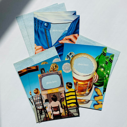 Deadstock Paper Moon Graphics Foto Frame-Ups Cards #2