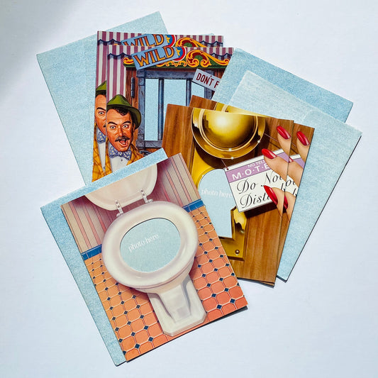 Deadstock Paper Moon Graphics Foto Frame-Ups Cards #3
